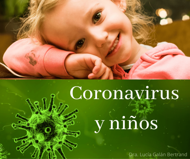 Coronavirus y niños.