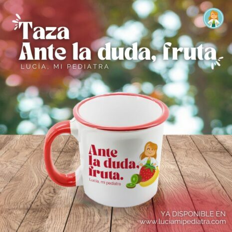 Taza Ante la duda fruta