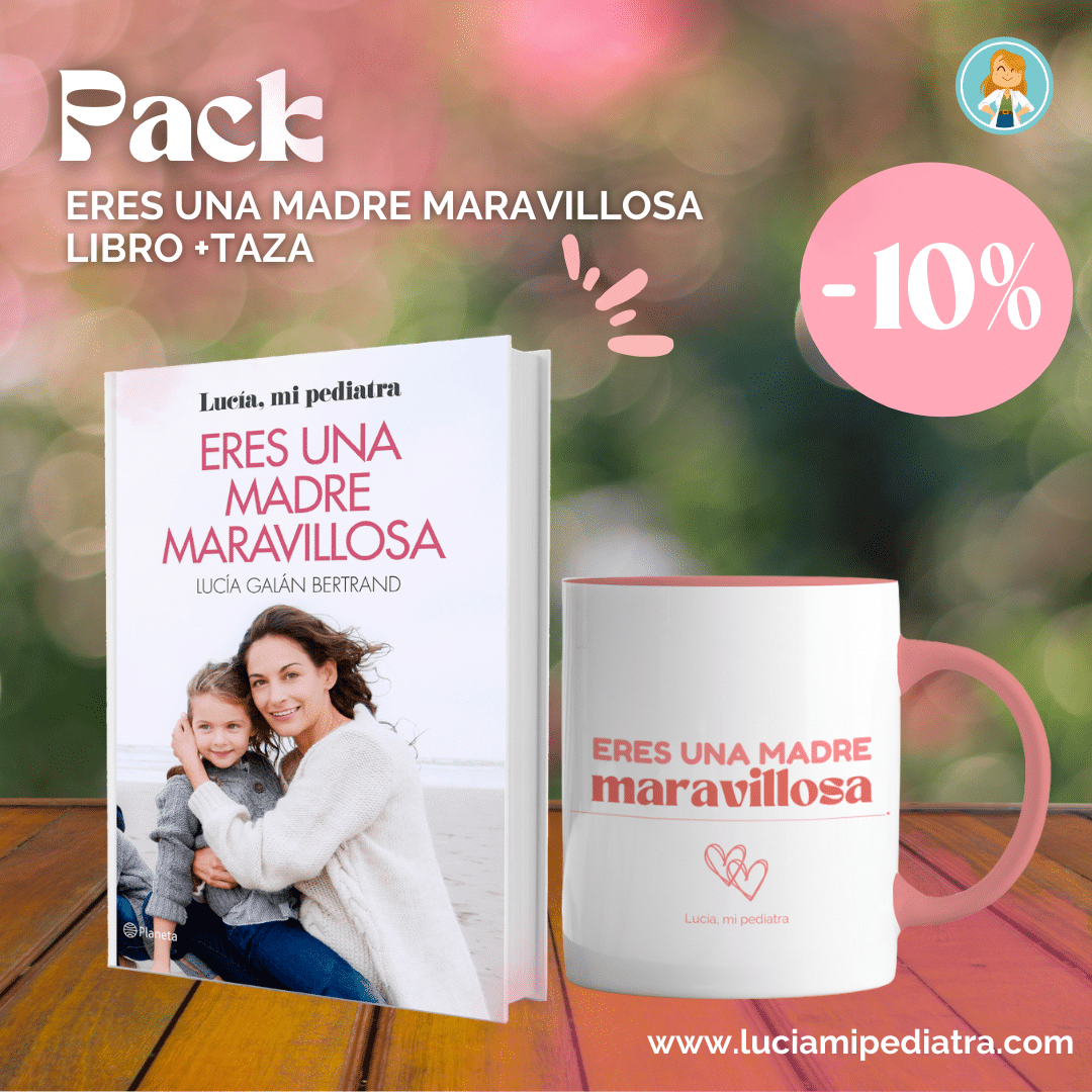 Pack libro y taza "Eres una madre maravillosa"