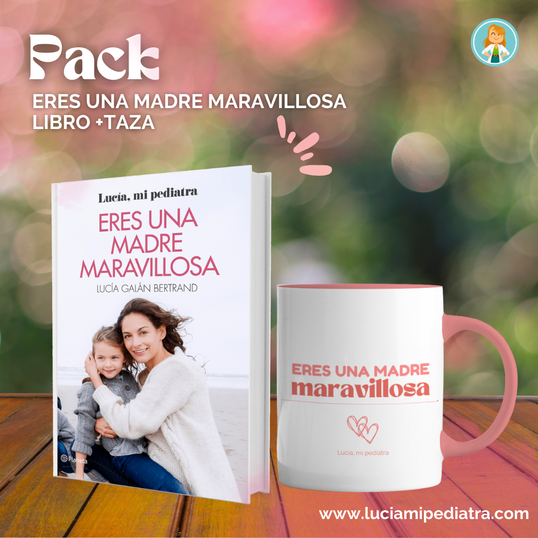 Pack libro y taza "Eres una madre maravillosa" (regalo)