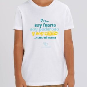Camiseta PODEROSA niño