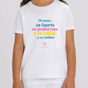 Camiseta PODEROSA niña