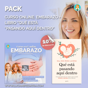 Pack libro de la Dra. Ana Rosa Lucena sobre Embarazo + Curso Online
