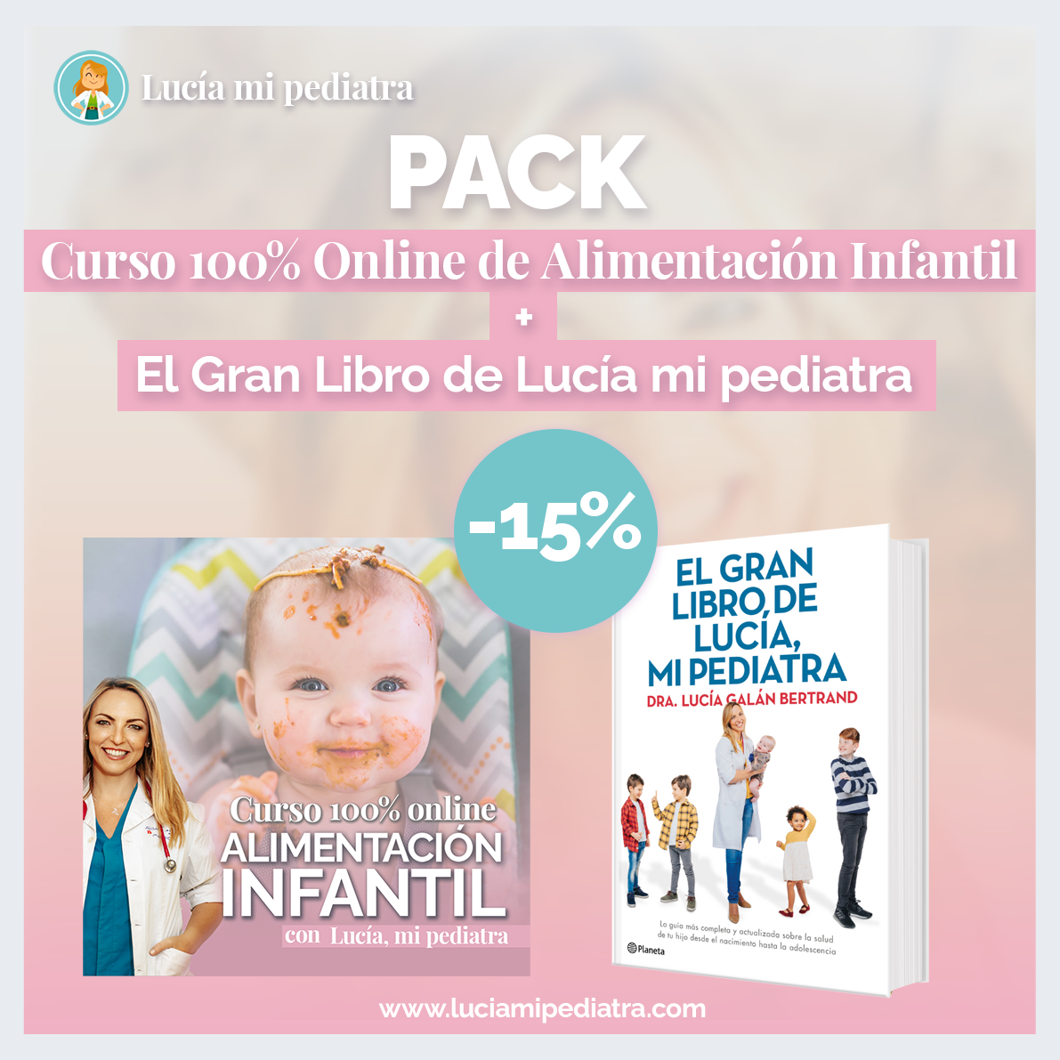 Pack El Gran Libro + Curso de Alimentación Infantil