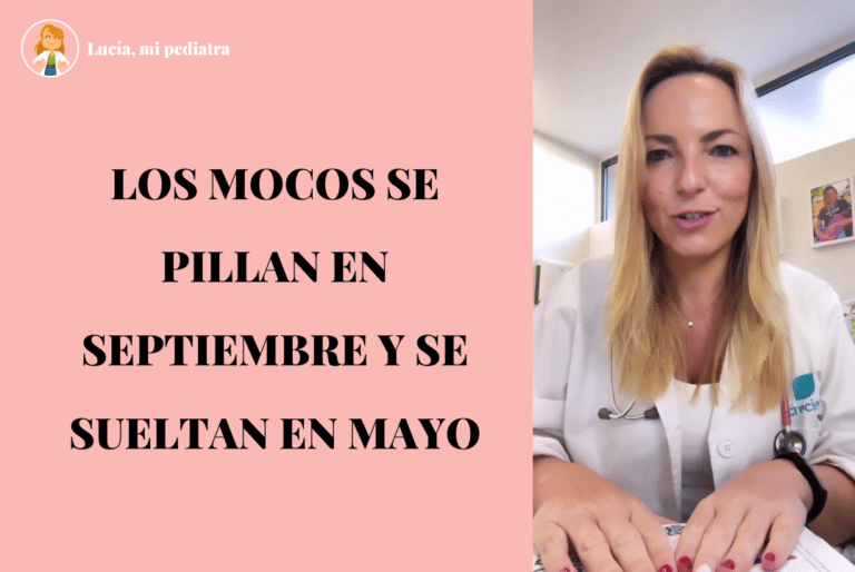 Llegamos a la época de los temibles mocos