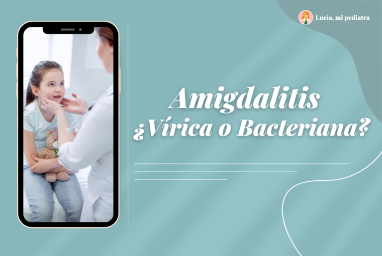 Diferencia entre amigdalitis vírica y  bacteriana