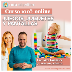 Juegos, juguetes y uso de pantallas.