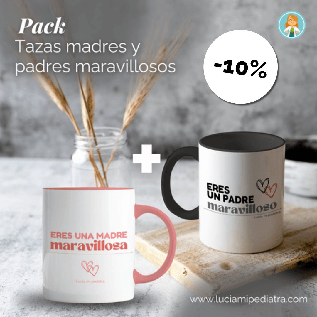 Pack Tazas Madre y Padre Maravillosos