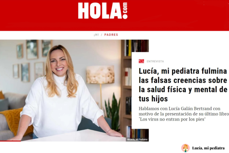 Lucía, mi pediatra fulmina las falsas creencias sobre la salud física y mental de tus hijos