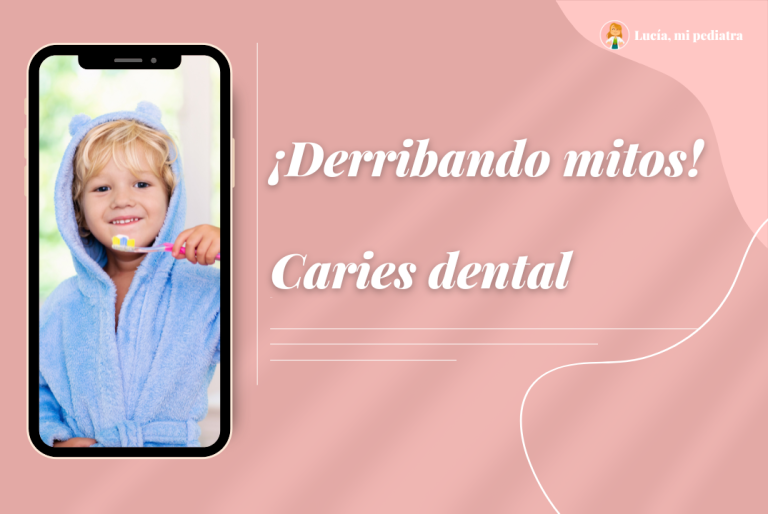 ¡Derribando mitos! Caries dental.