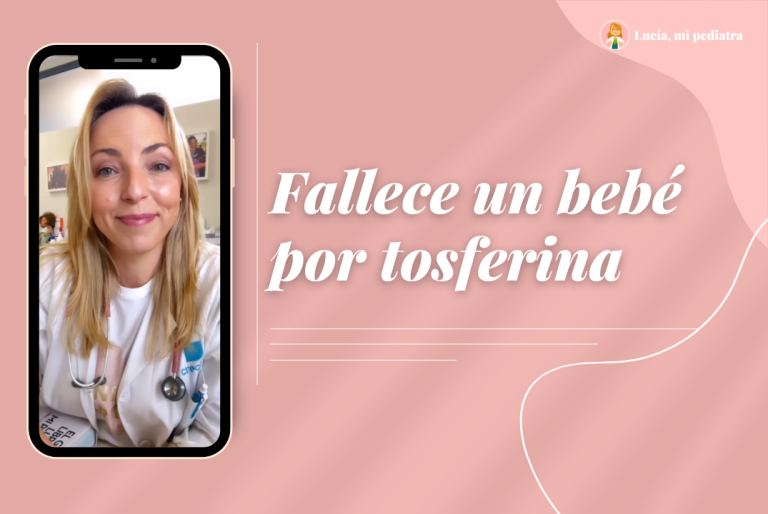 Fallece un bebé por tosferina
