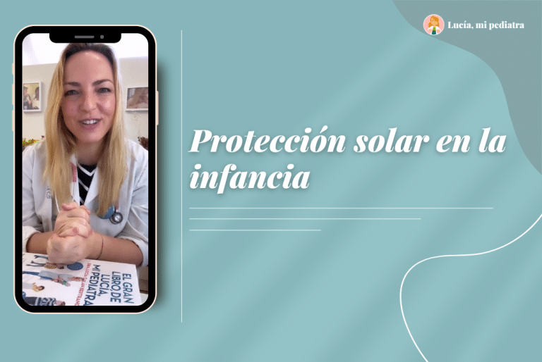 Protección solar en la infancia