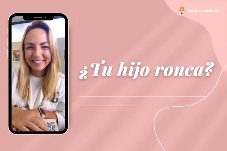¿Tu hijo ronca?