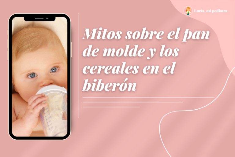 Mitos sobre el pan de molde y los cereales en el biberón