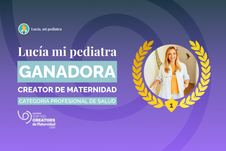 Premio Creator de Maternidad Categoría Profesional de Salud de LactApp