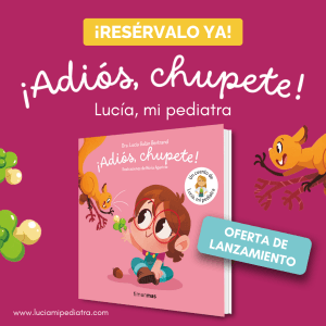 Preventa cuento infantil ¡Adiós, chupete! 1:1